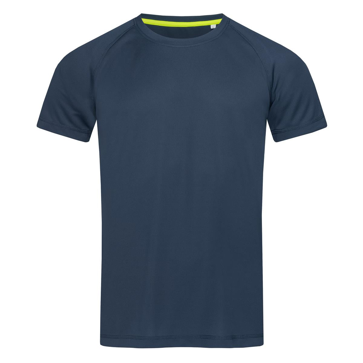 Men's Active 140 Raglan - Marina Blue - Front