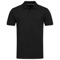 Men's Henry Polo - Black Opal - Front