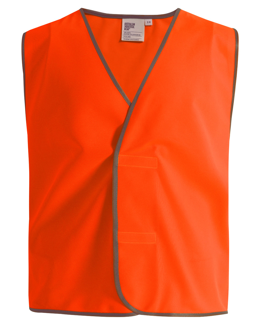 Hi-Vis Safety Vest Adult - Orange - Front