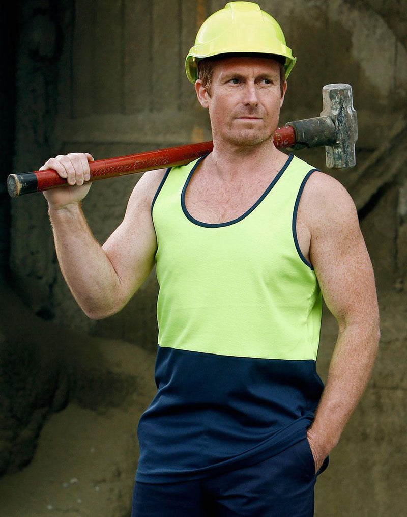 Aiw Hi-Vis TrueDry Mesh Knit Safety Singlet SW15