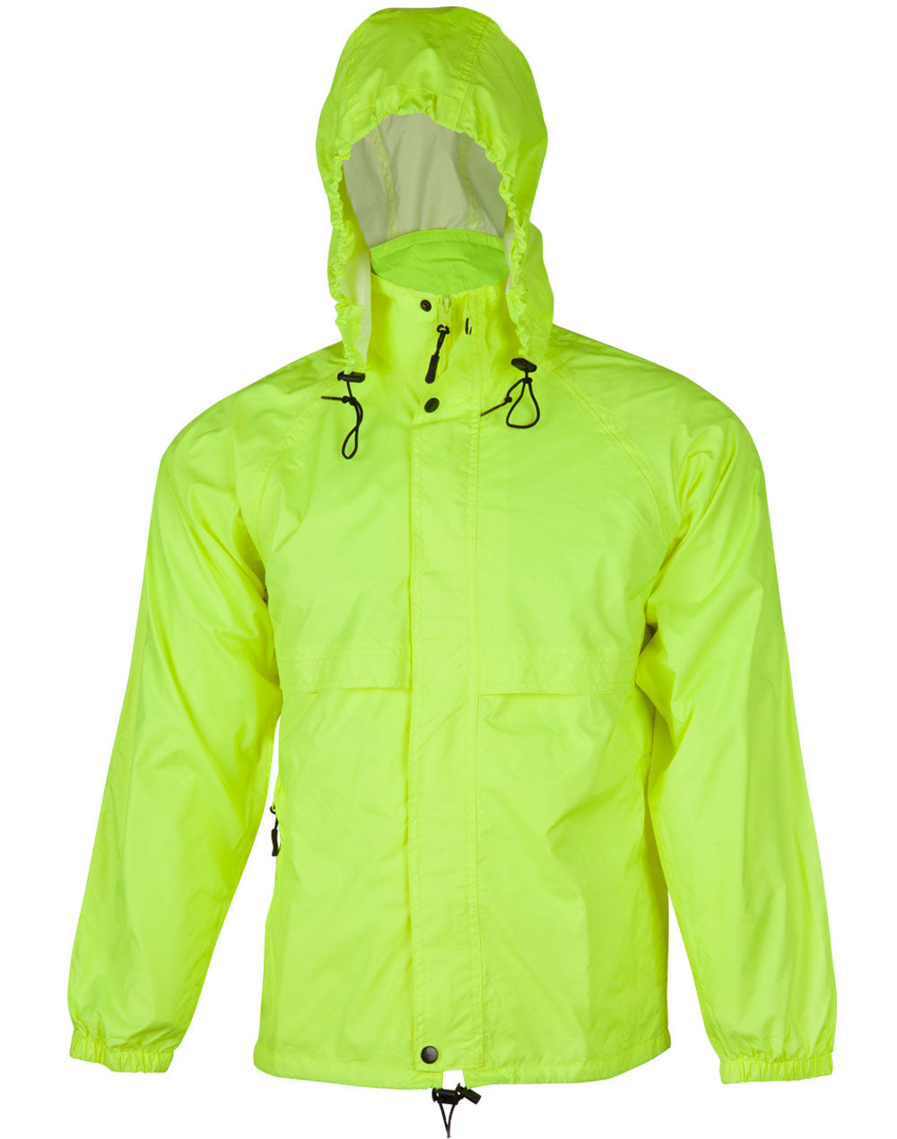 Hi-Vis Spray Jacket - Fluoro Yellow - Front