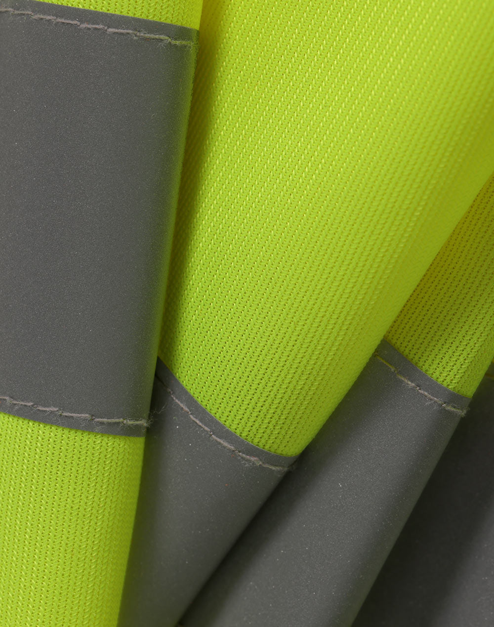 safety vest with shoulder tapes - Yellow - Fabric