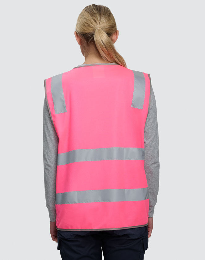 safety vest with shoulder tapes - view