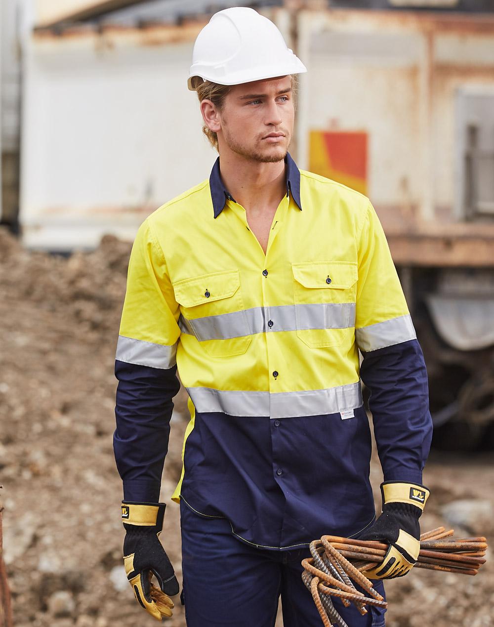Aiw Hi-Vs cotton drill shirt  3M tape SW60