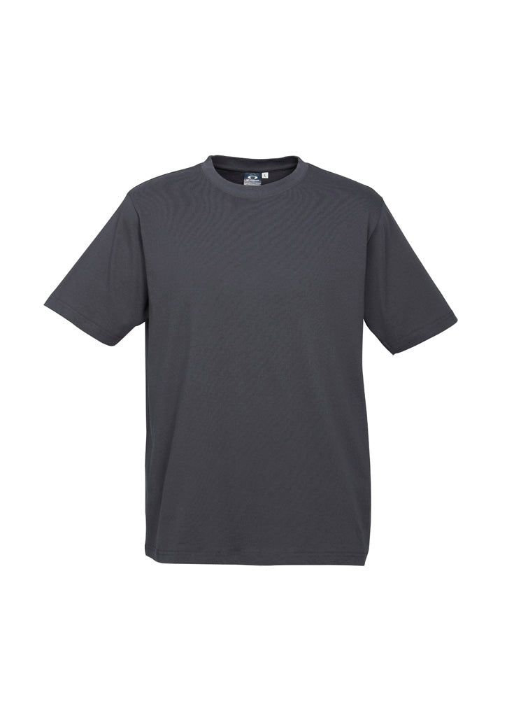 Ice Mens Short Sleeve Tee - Charcoal - Front
