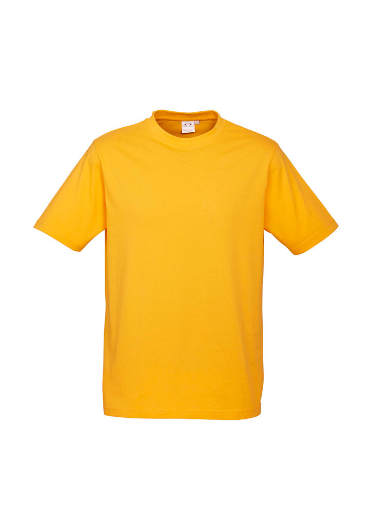 Ice Mens Short Sleeve Tee - Gold - Front