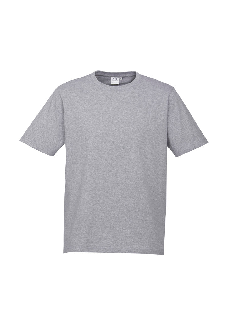 Ice Mens Short Sleeve Tee - Grey Marle - Front