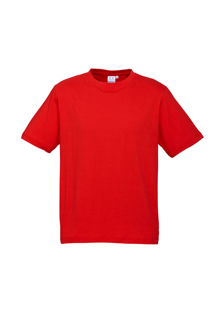 Ice Mens Short Sleeve Tee - Red - Front