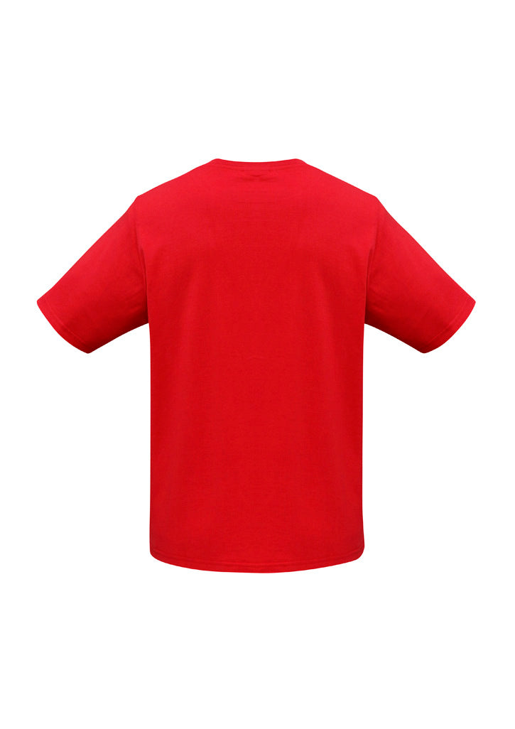 Ice Mens Short Sleeve Tee - Red - Back