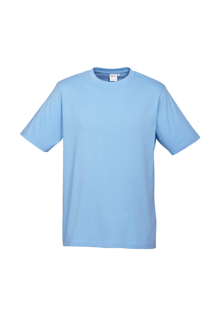Ice Mens Short Sleeve Tee - Spring Blue - Front