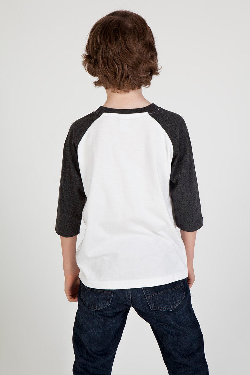 Kids 3/4 Raglan Sleeve T-shirt - view