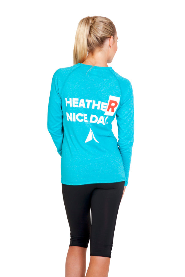 Womens Greatness Heather Long Sleeve T-shirt - view