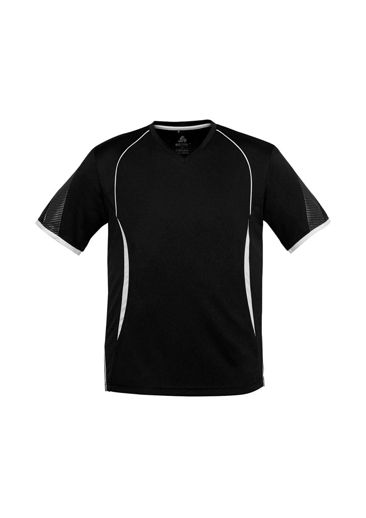 Razor Mens Short Sleeve Tee - Black/White - Front