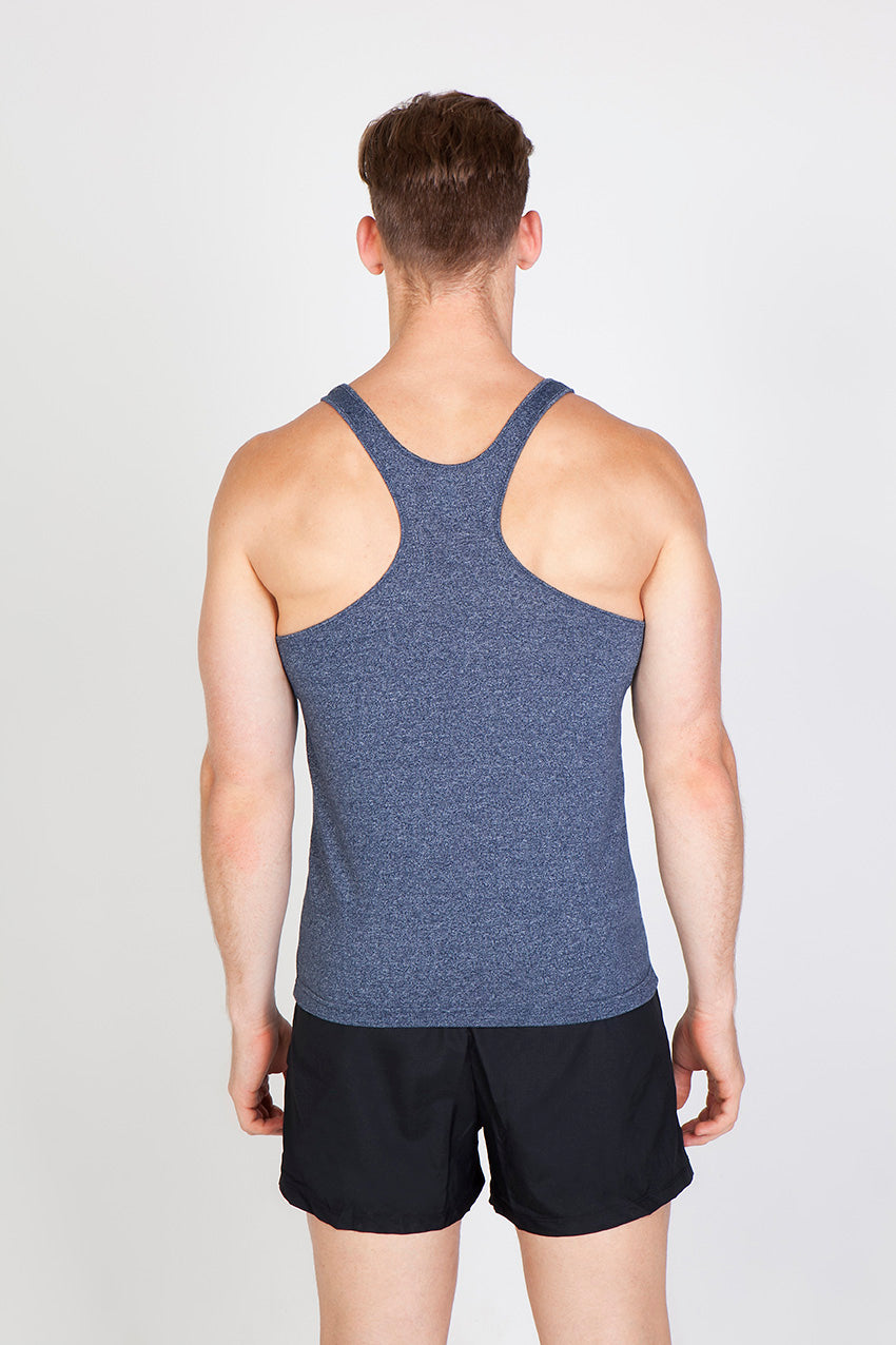 Mens Greatness Athletic T-back Singlet - view