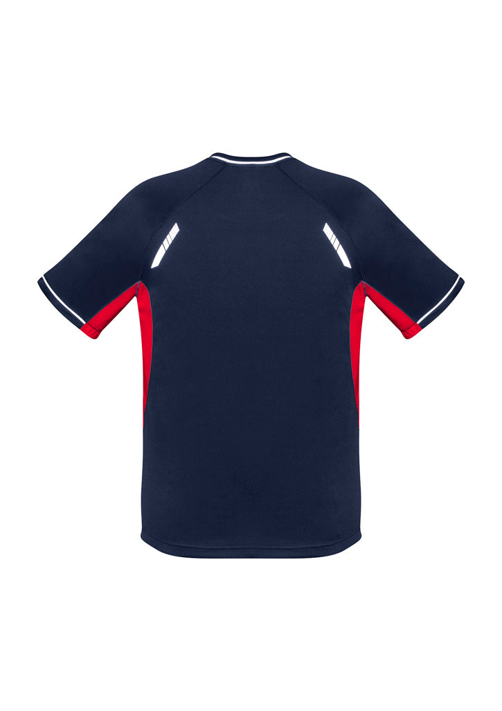 Renegade Kids Short Sleeve Tee - Navy/Red/Silver - Back