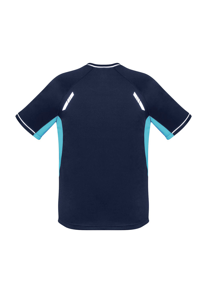 Renegade Kids Short Sleeve Tee - Navy/Sky/Silver - Back