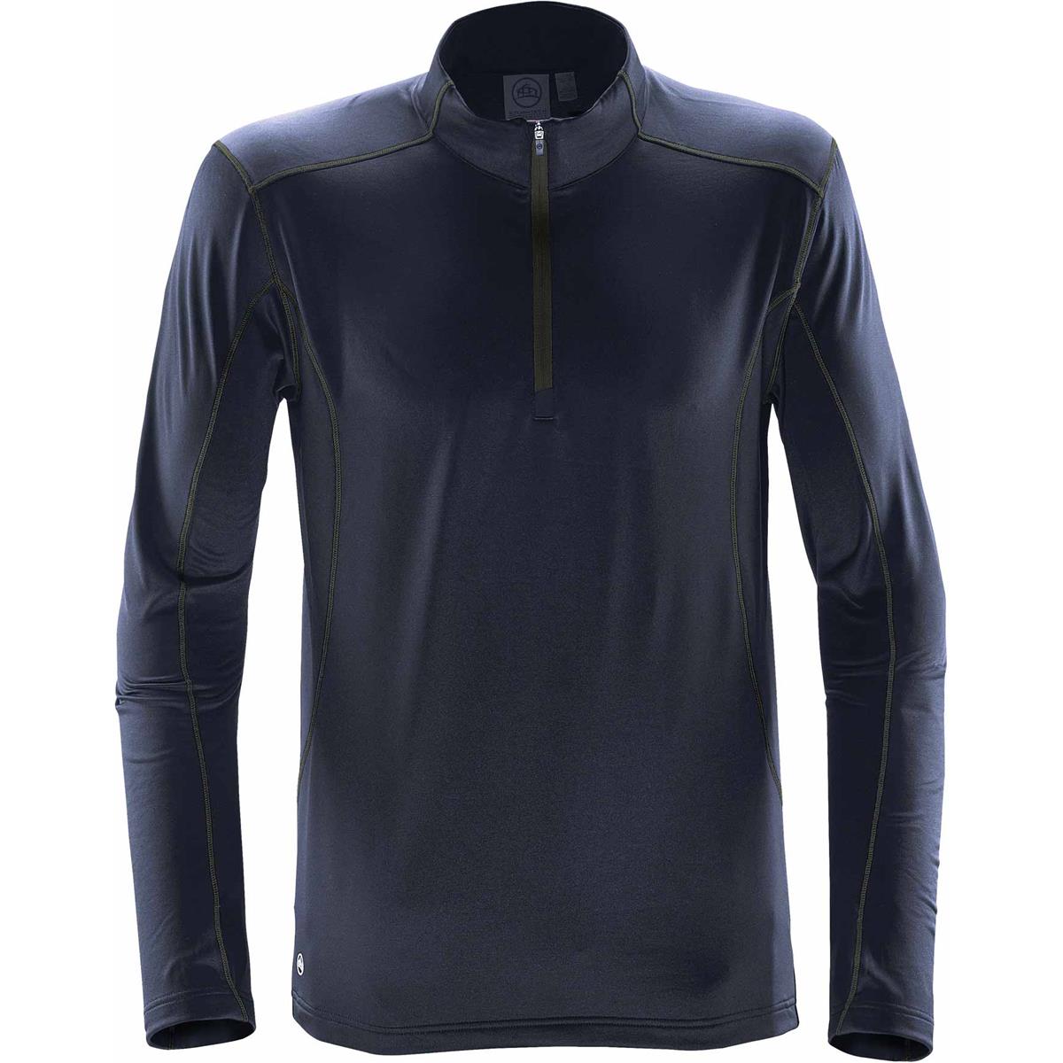 Men's Pulse Fleece Pullover - Navy / Carbon - Front