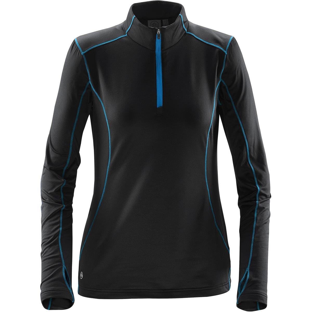 Black,Electric Blue