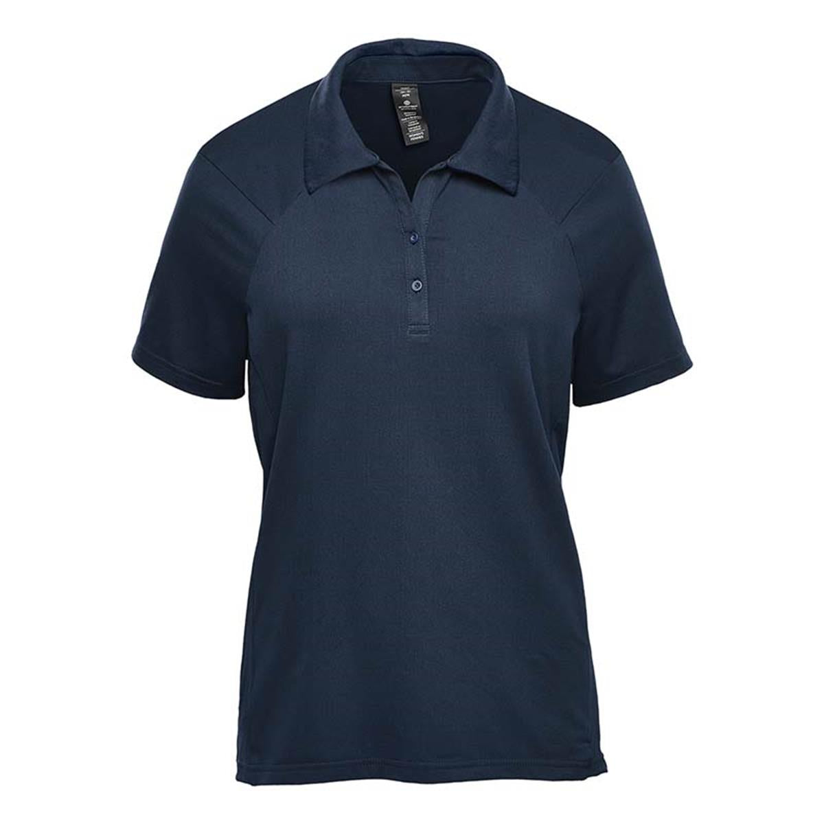 Women's Camino Performance Short Sleeve Polo - Navy - Front