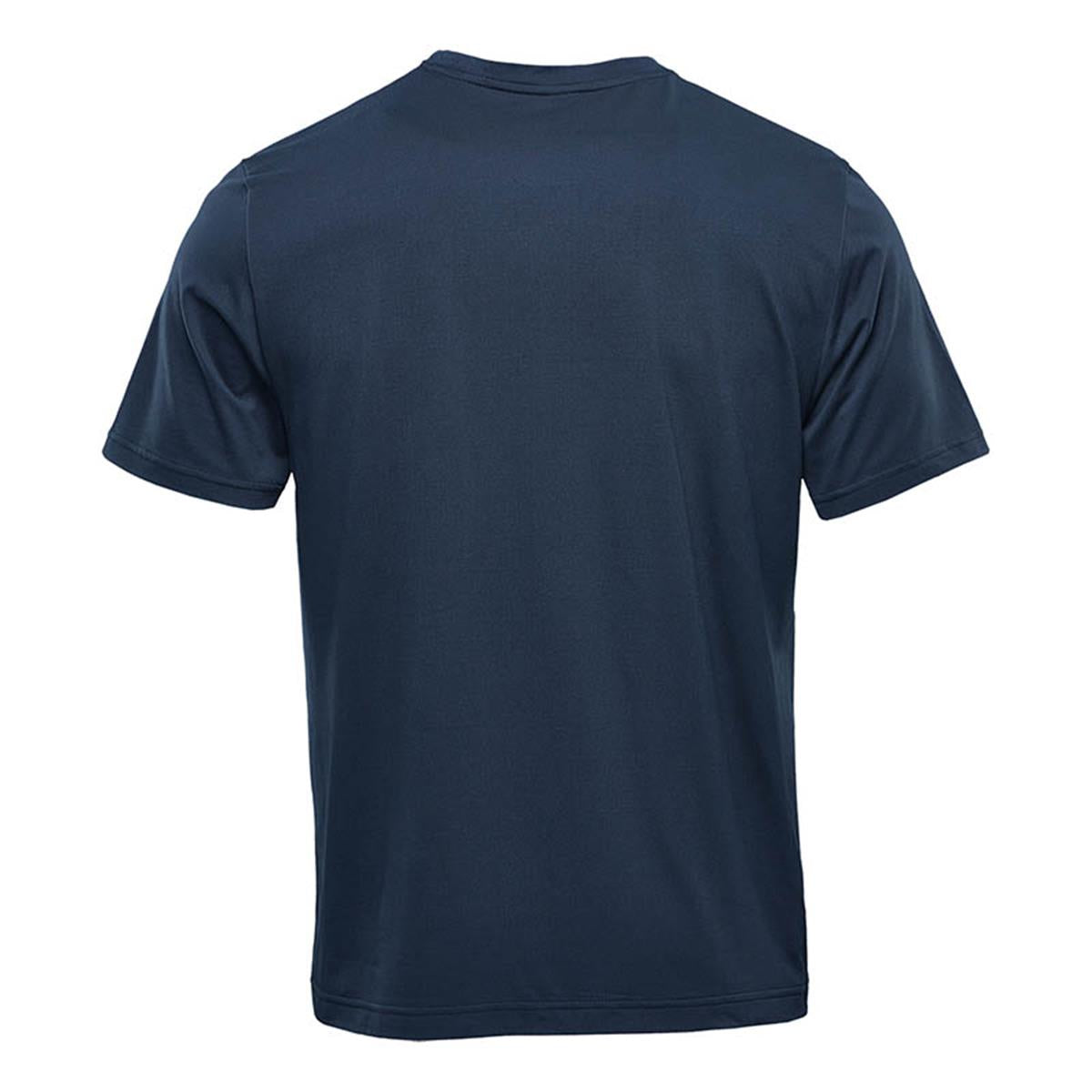 Men's Tundra Performance Short Sleeve Tee - Navy - Back