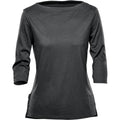 Women's Torcello 3/4 Tee - Black - Front
