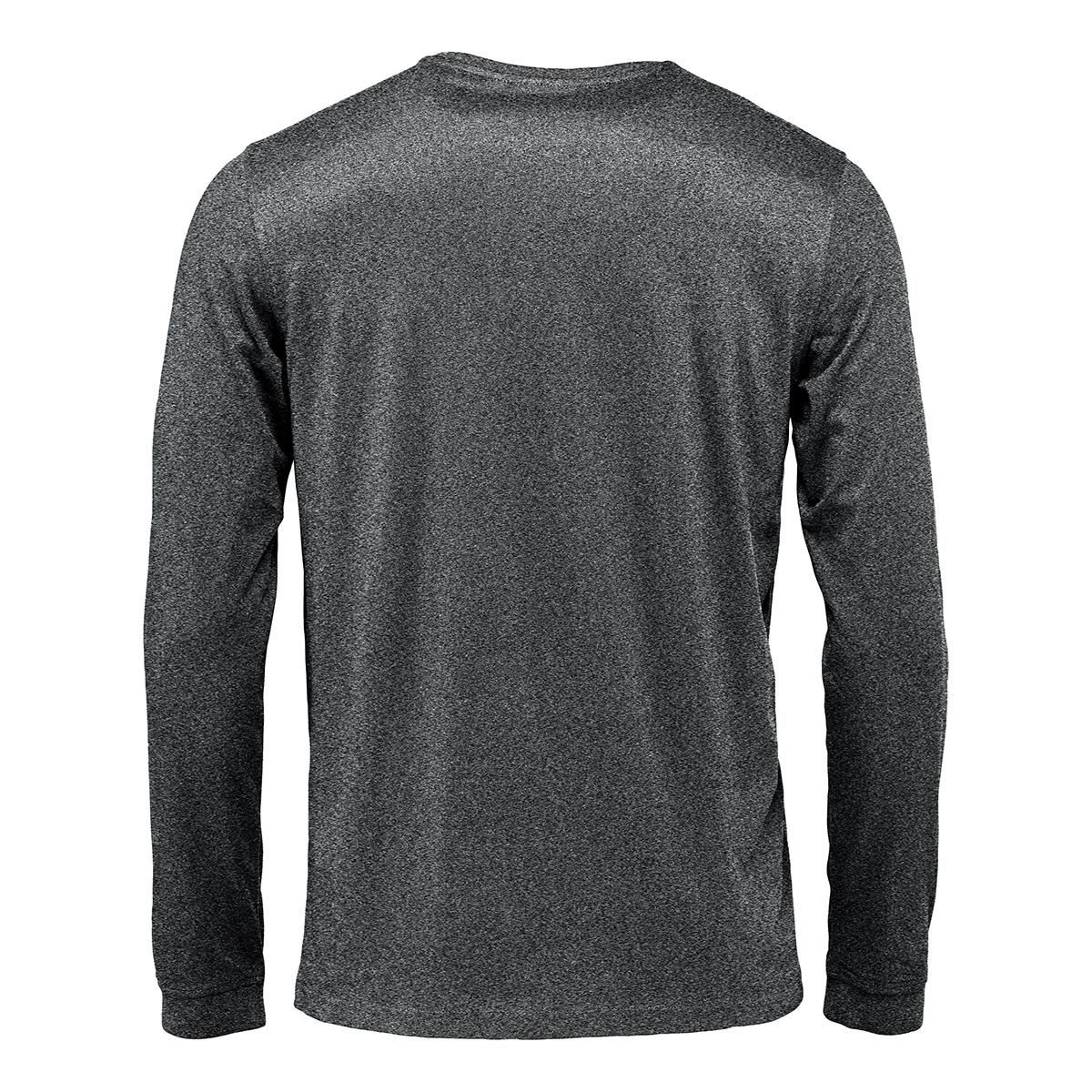 Men's Torcello L/S Tee - Graphite Heather - Back