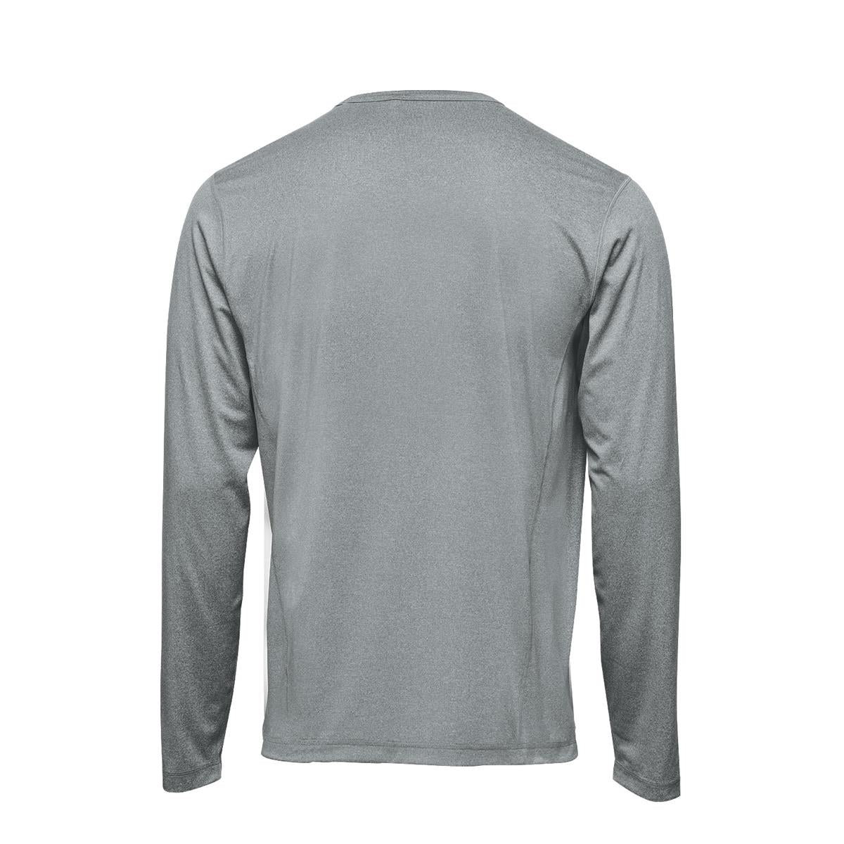 Men's Volante H2X-Dry L/S Tee - Granite Heather - Back