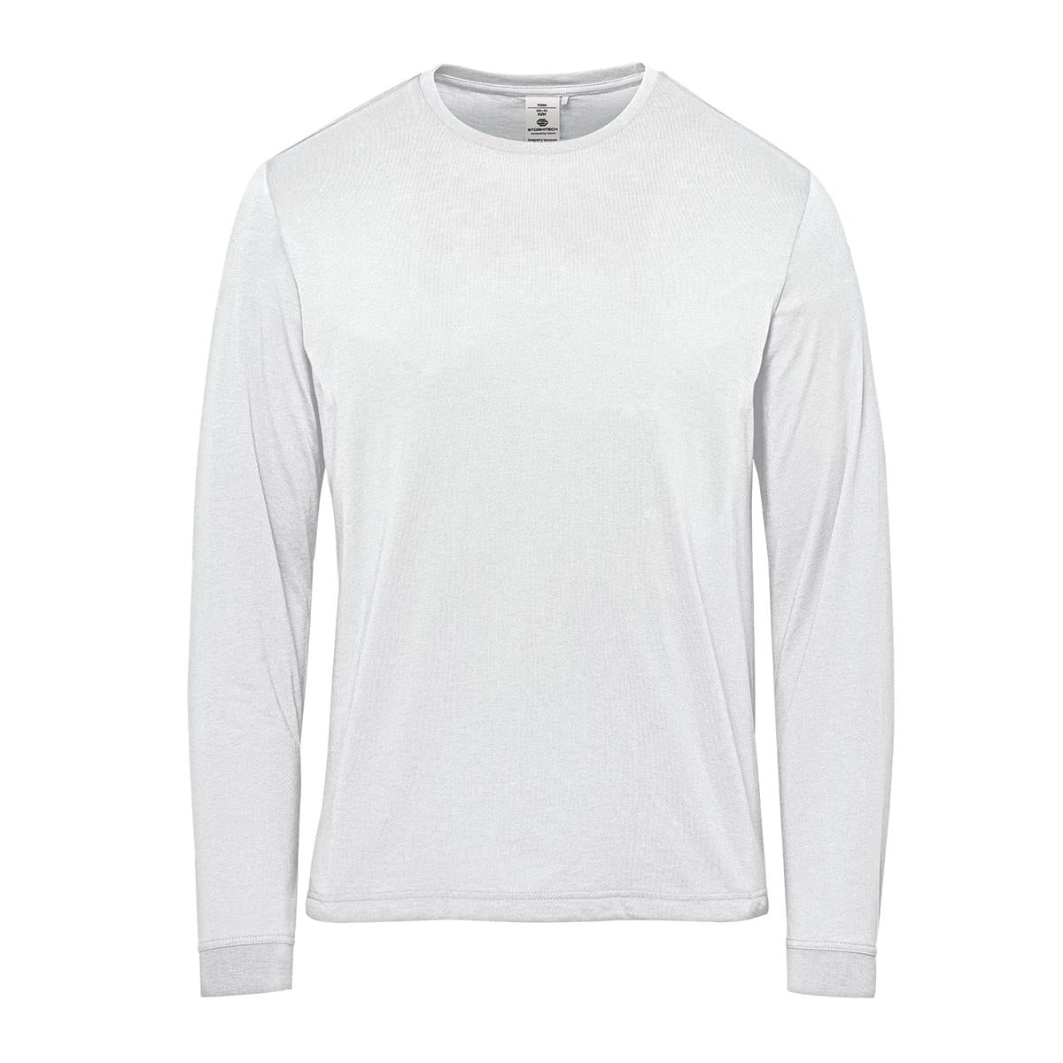 Men's Settebello L/S Tee - White - Front