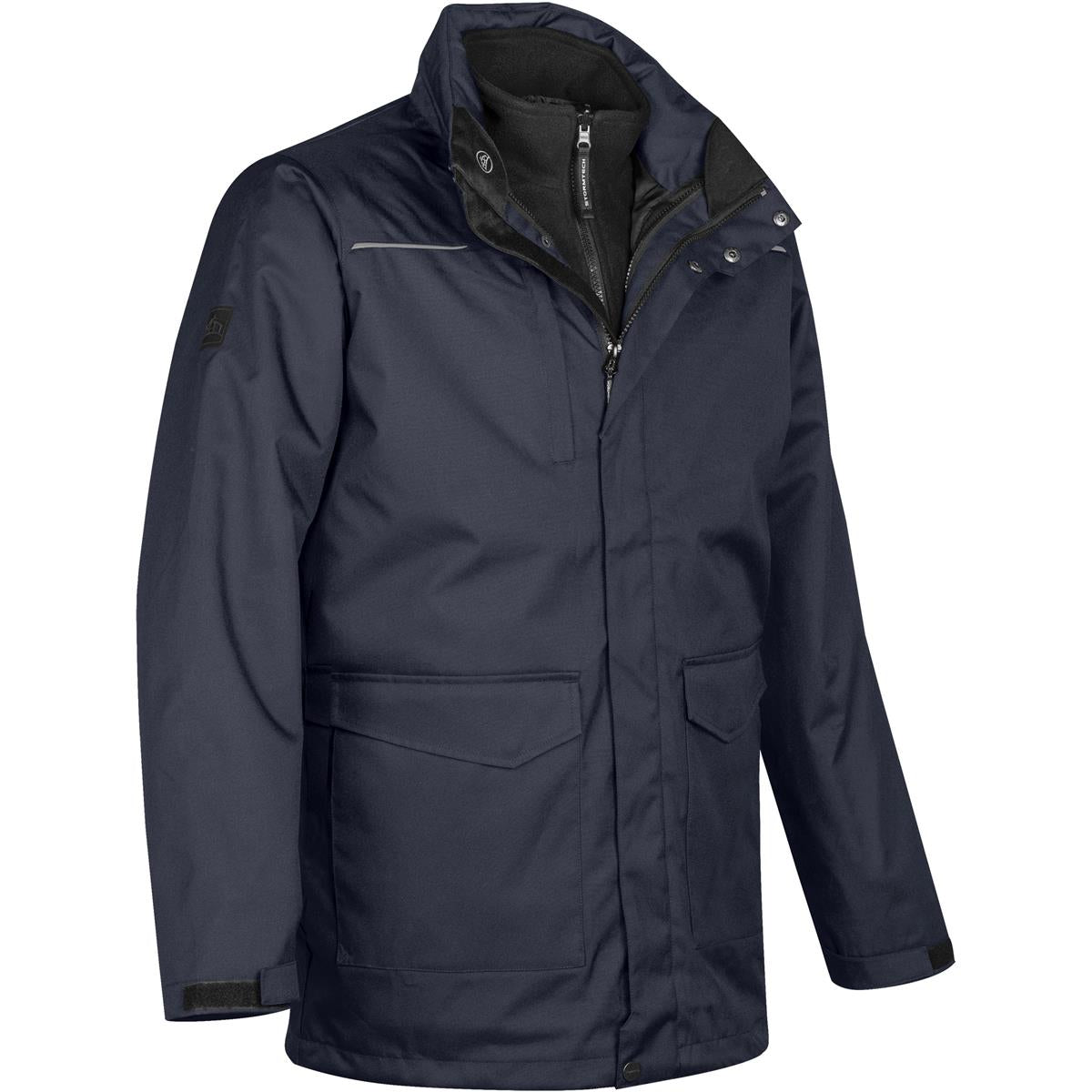 Men's Vortex HD 3-In-1 Parka - Navy - Back