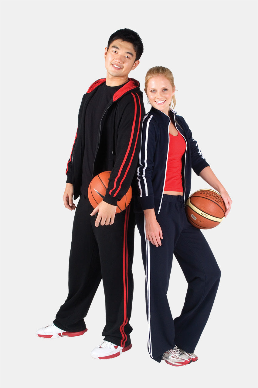 Womens Striped Track Pants - view