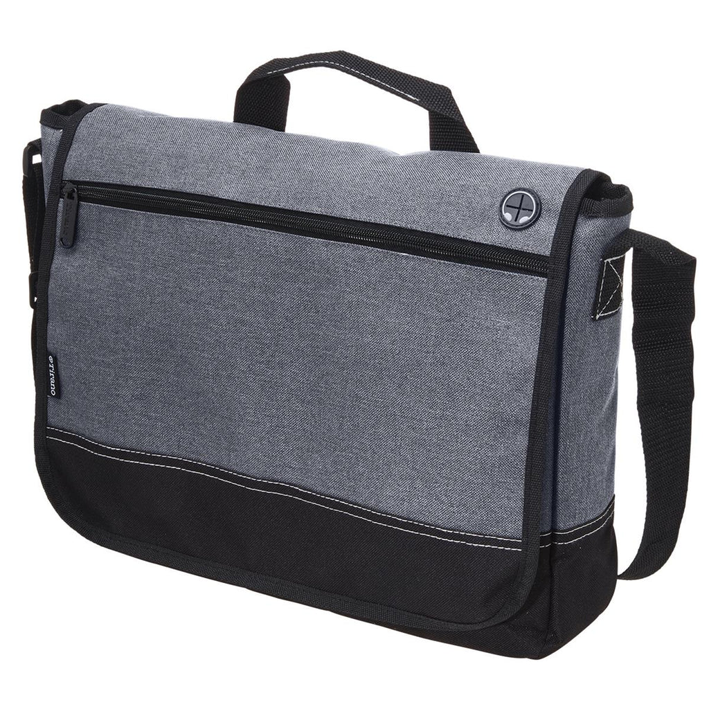 Tirano Laptop Satchel - Ash - Front