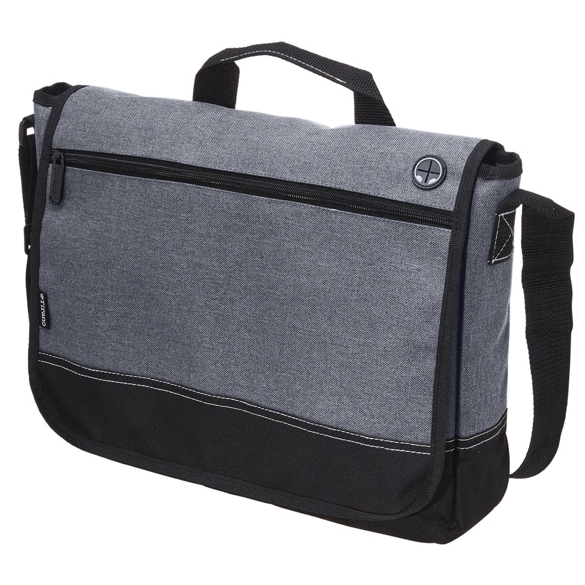 Tirano Laptop Satchel - Ash - Front