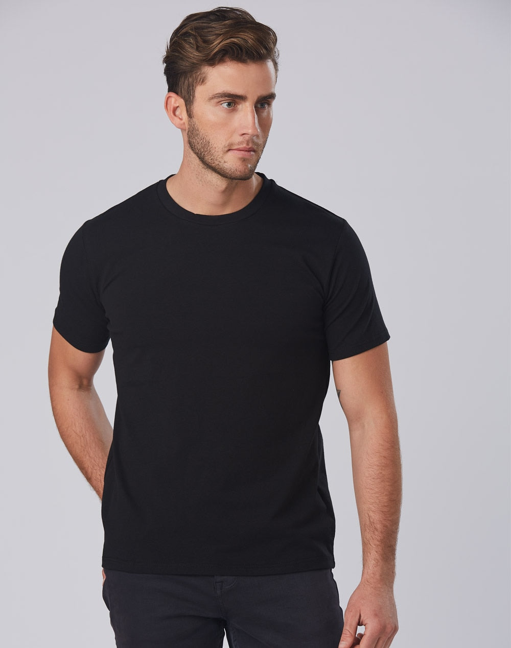 Winning Spirit Men's fitted stretch tee TS16