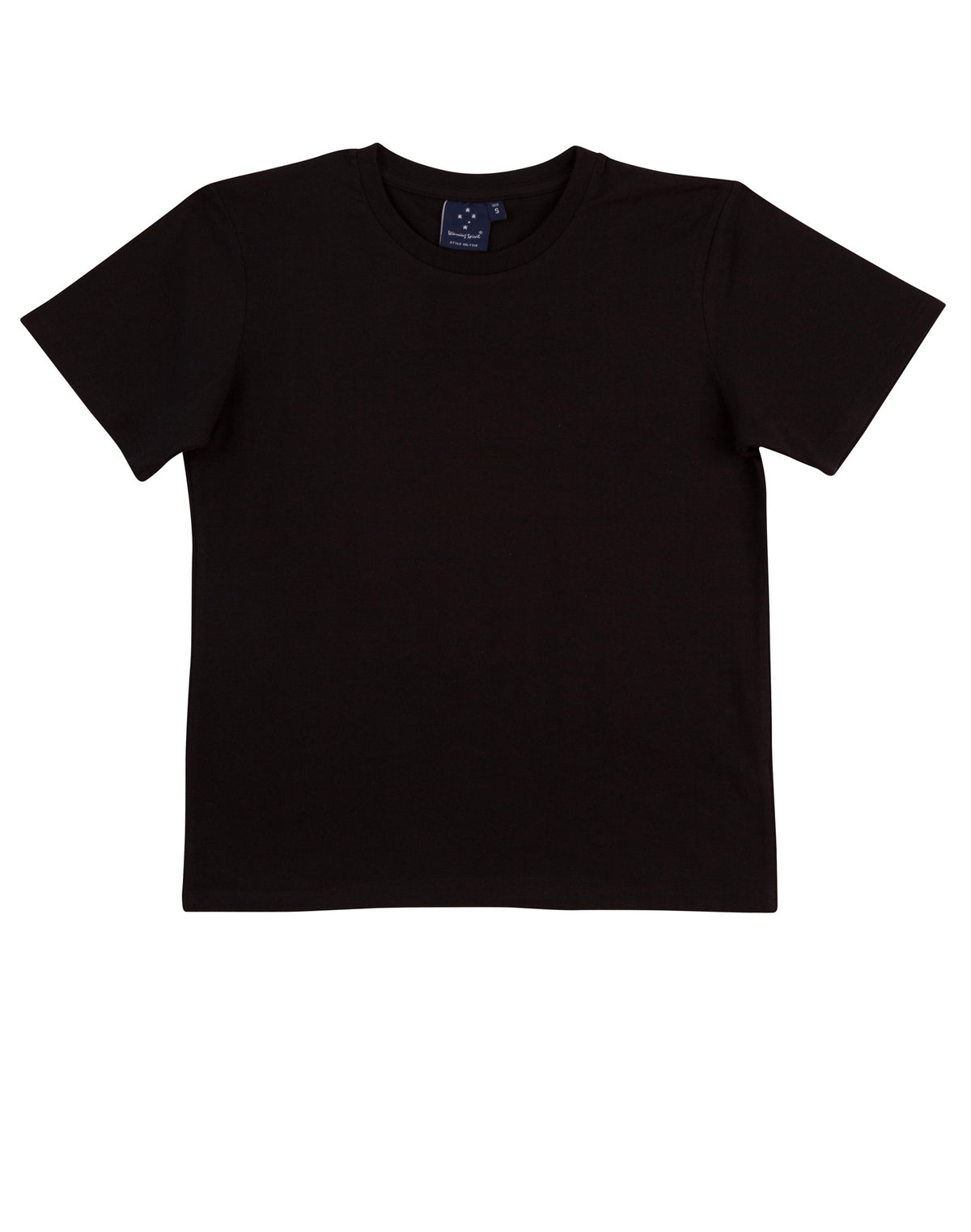 Men's fitted stretch tee - TS16 - Black