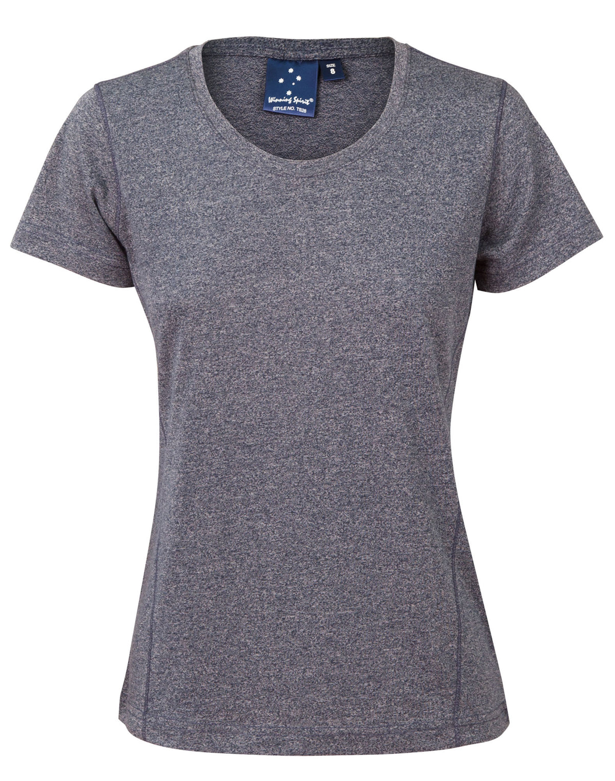 Ladies' Cool Heather S/S Tee - TS28 - Navy