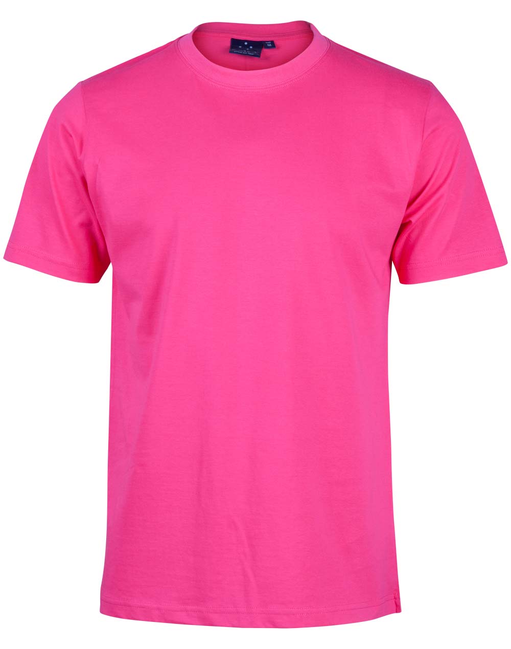 Kid's Cotton Semi Fitted Tee - TS37K - Fuchsia