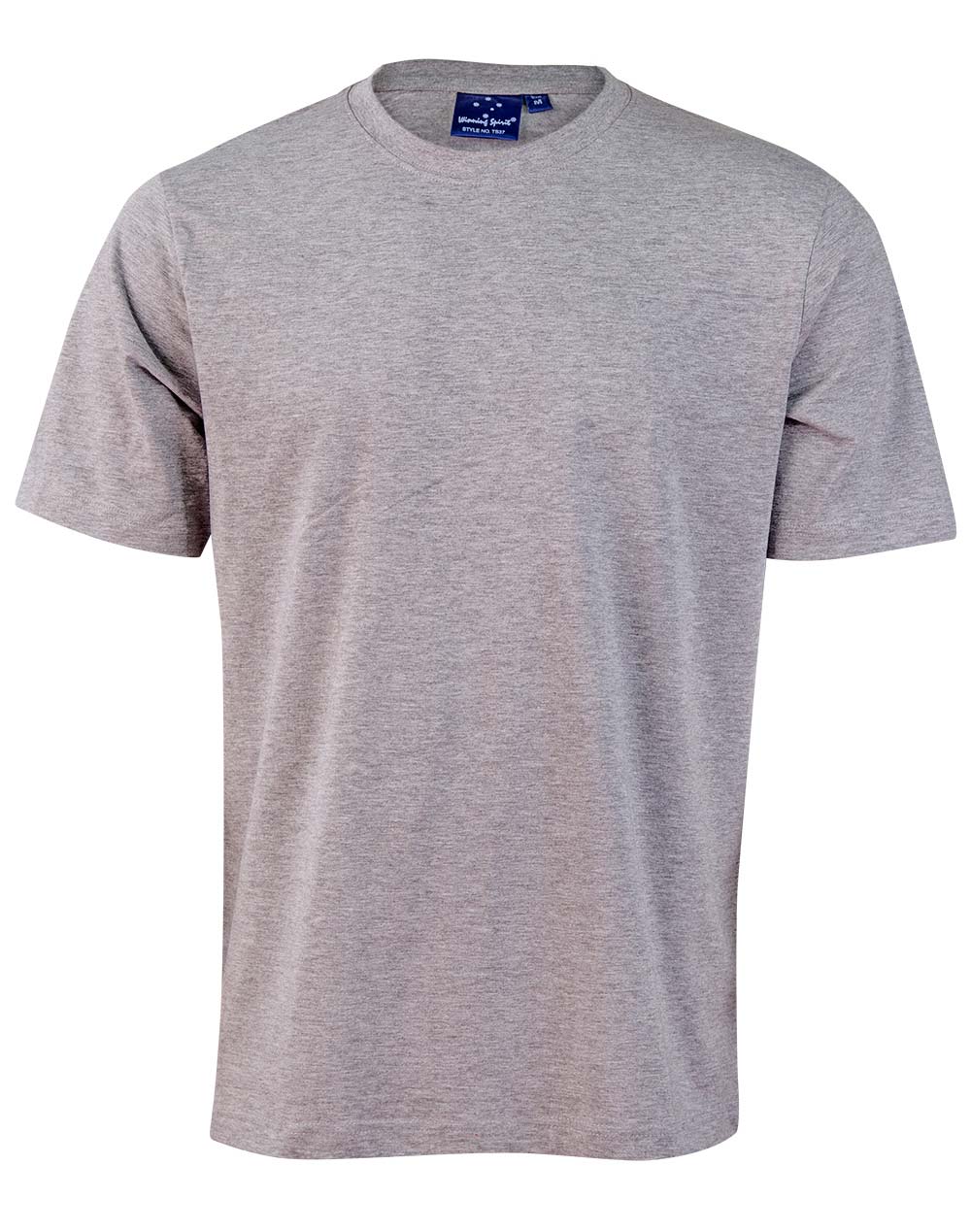 Kid's Cotton Semi Fitted Tee - TS37K - Grey