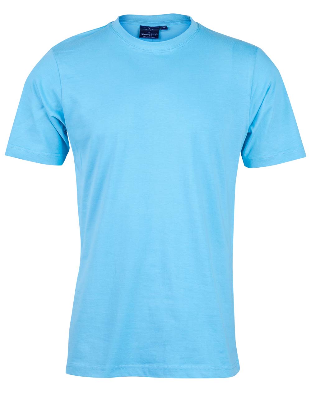 Kid's Cotton Semi Fitted Tee - TS37K - Light Blue