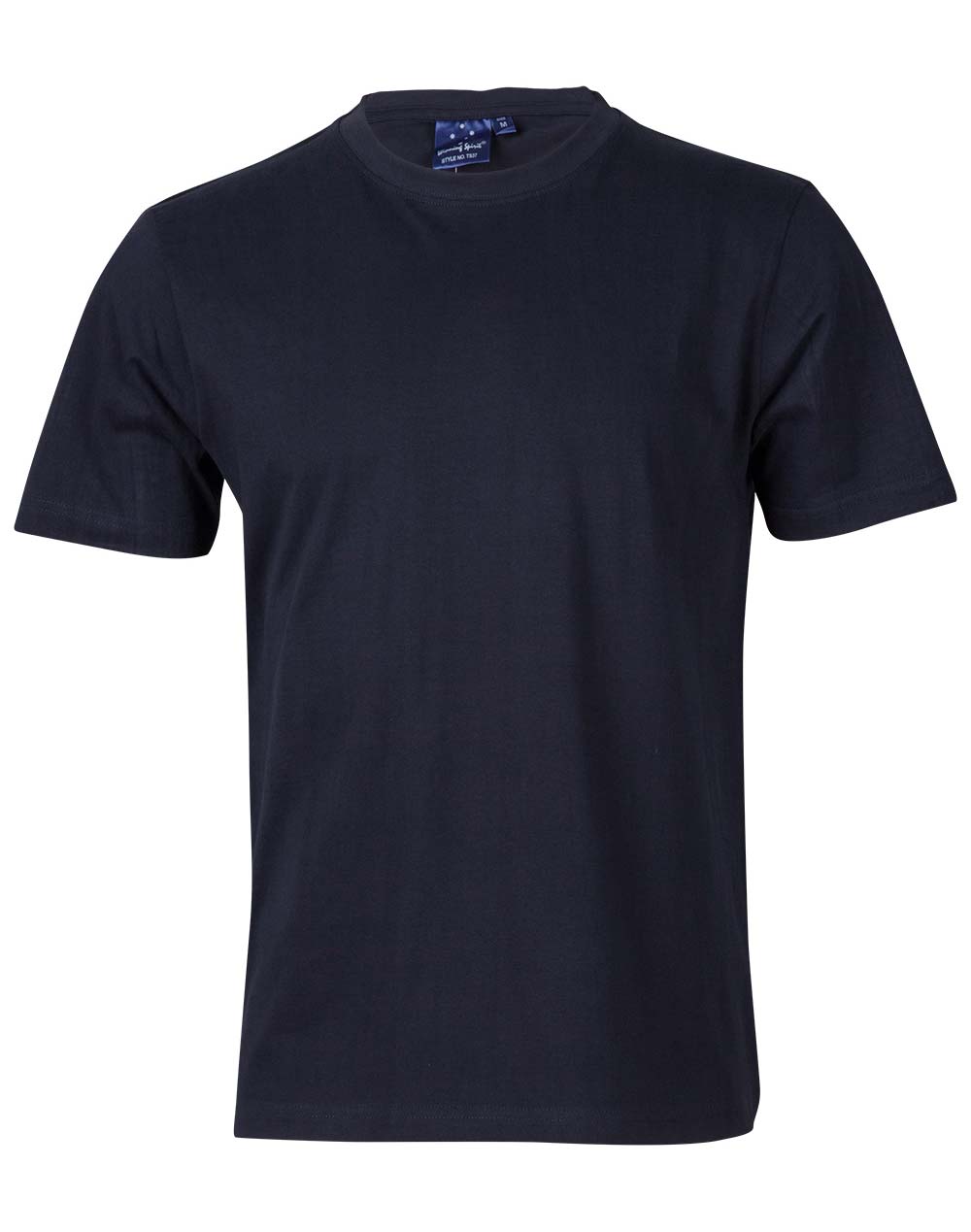 Kid's Cotton Semi Fitted Tee - TS37K - Navy