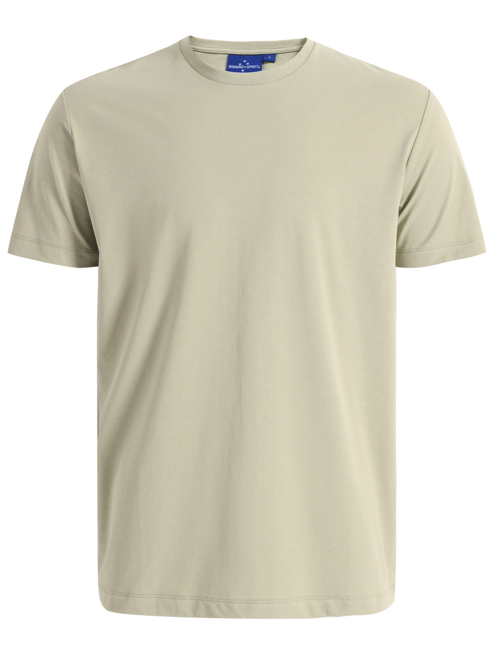 Men's Premium Cotton Face S/S Tee Shirt - TS43 - Pistachio