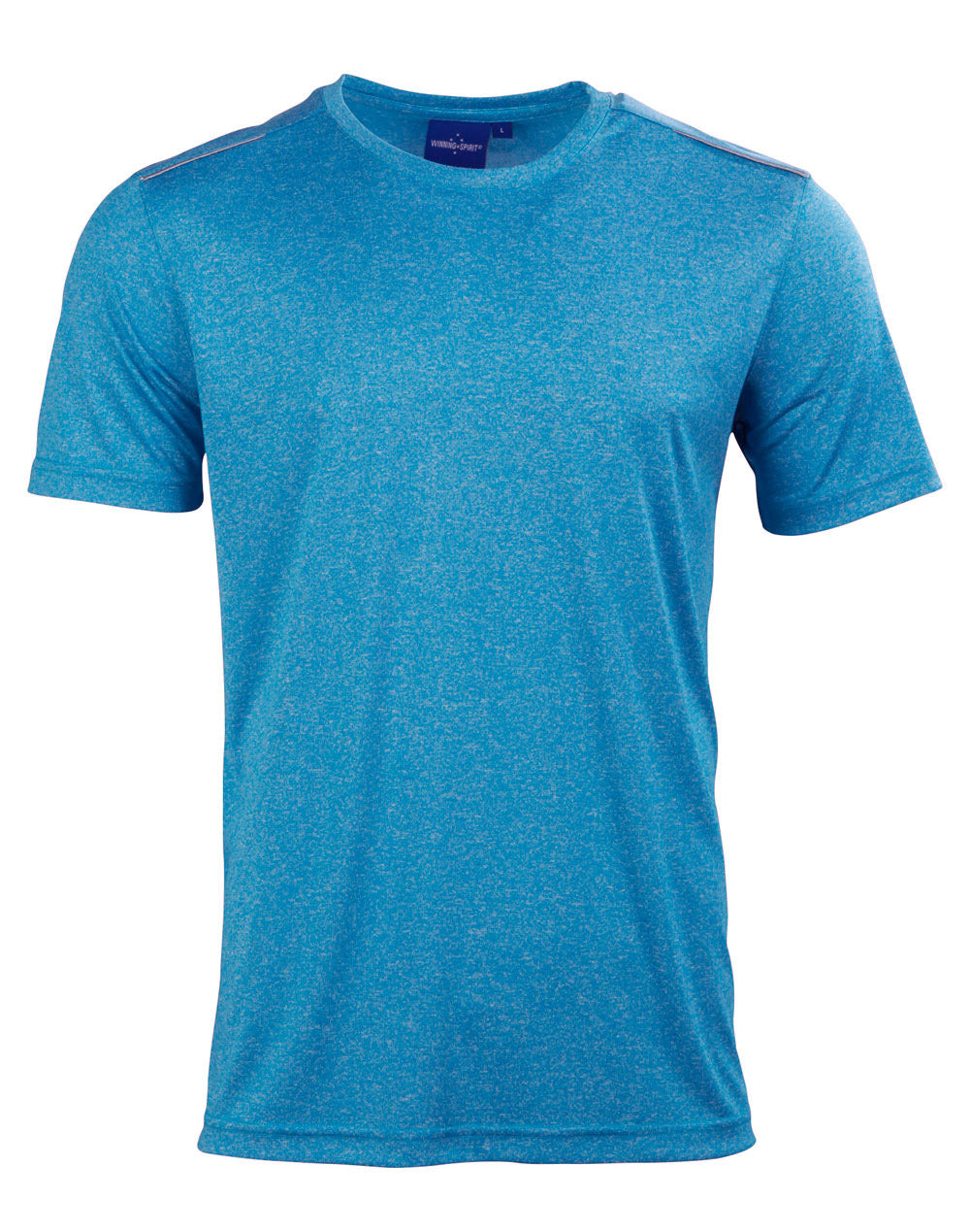 Men's Ultra Dry Cationic Short Sleeve Tee - TS45 - Cyan