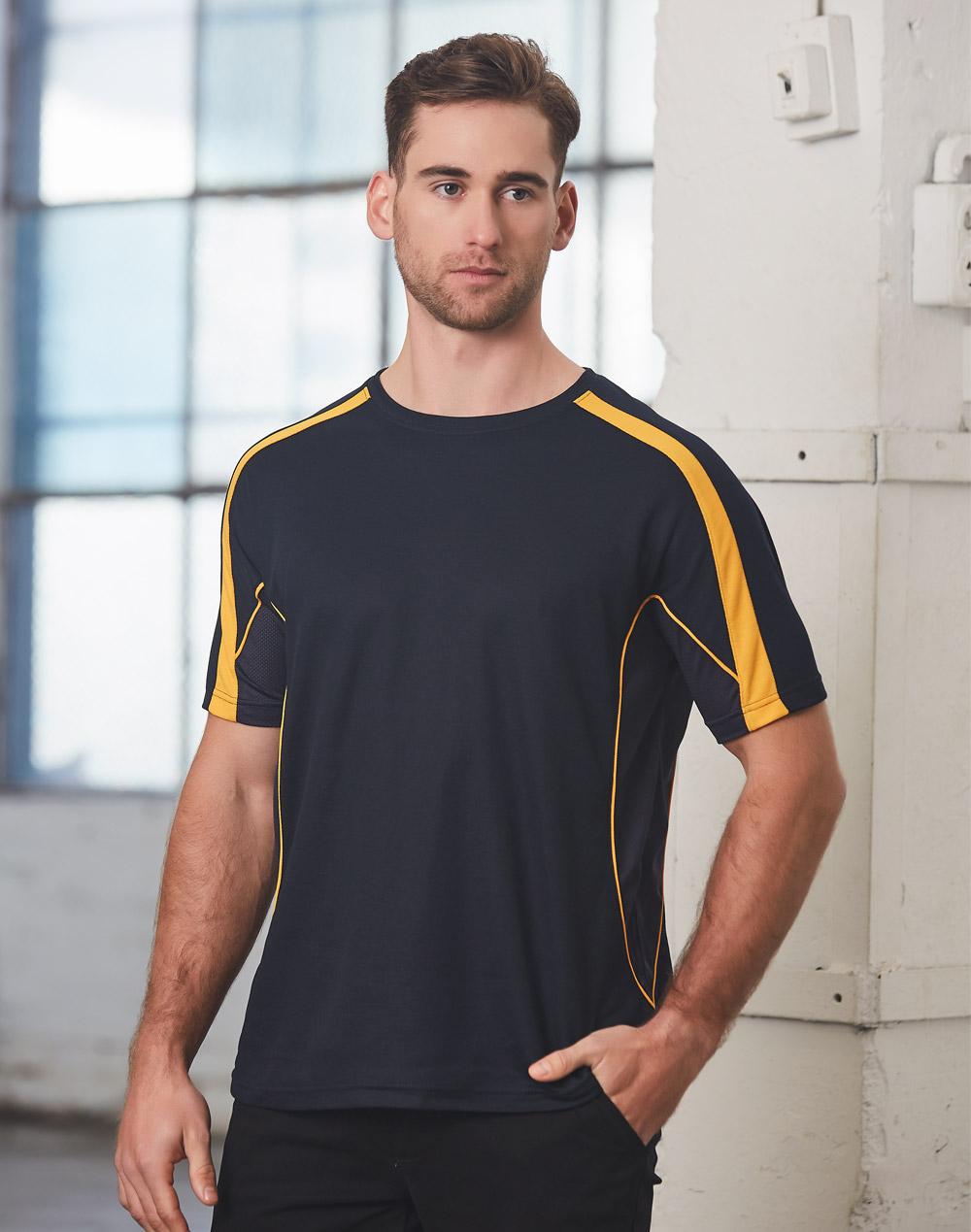 Winning Spirit Men's Truedry Fashion S/S T-shirt TS53