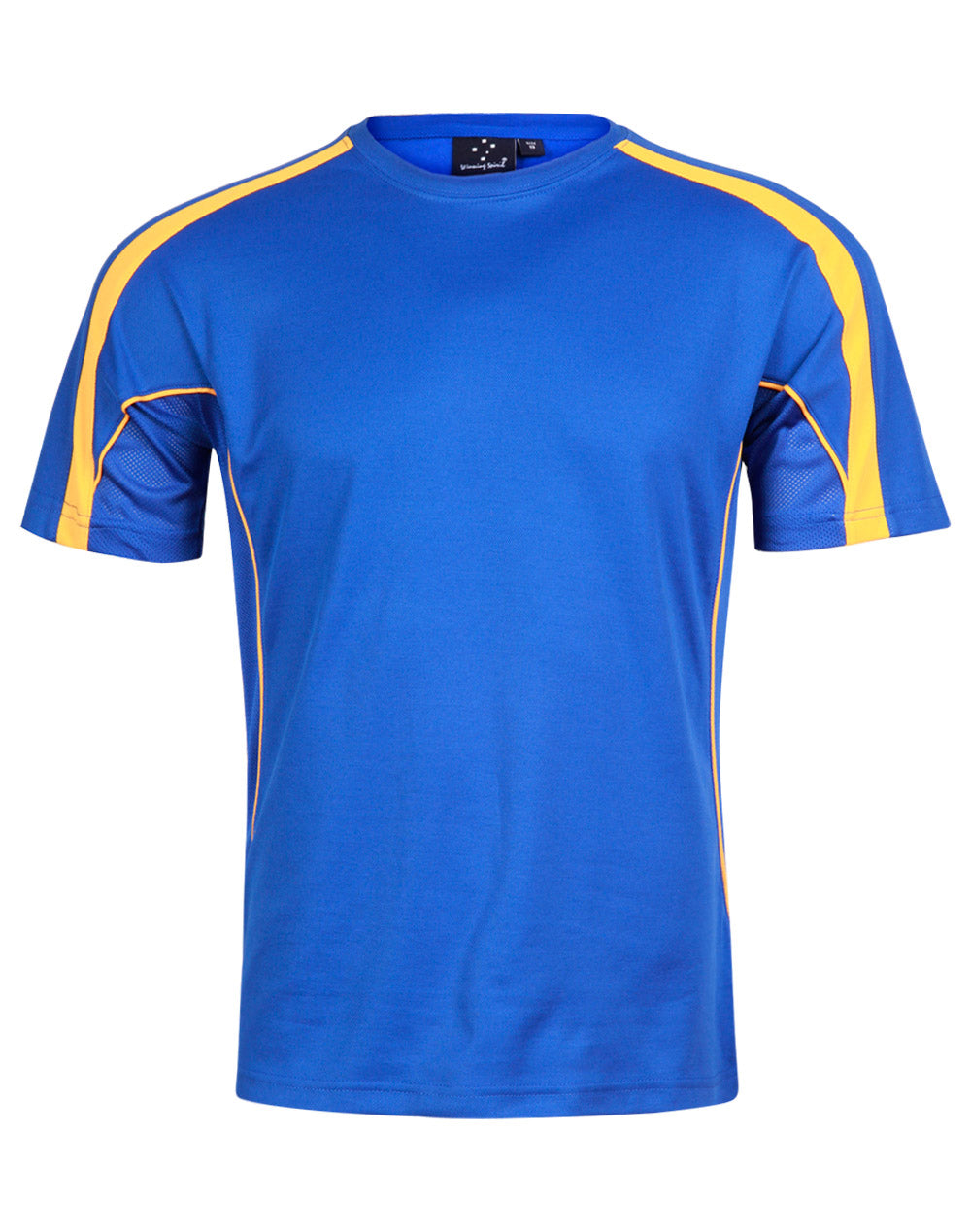 Men's Truedry Fashion S/S T-shirt - TS53 - Royal / Gold