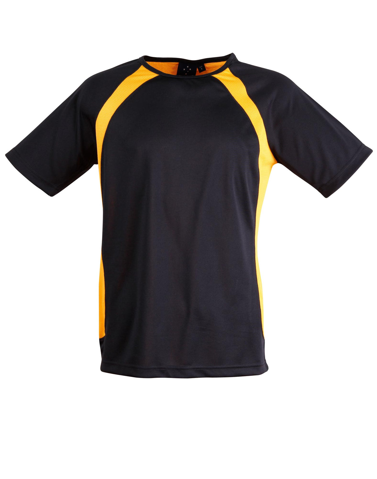 Men's Premier Tee Shirt - TS71 - Navy / Gold