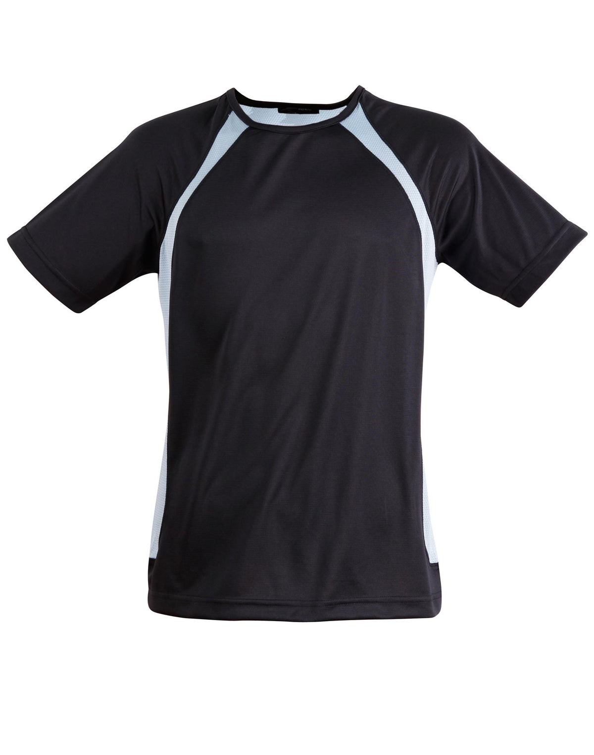 Men's Premier Tee Shirt - TS71 - Navy / Skyblue