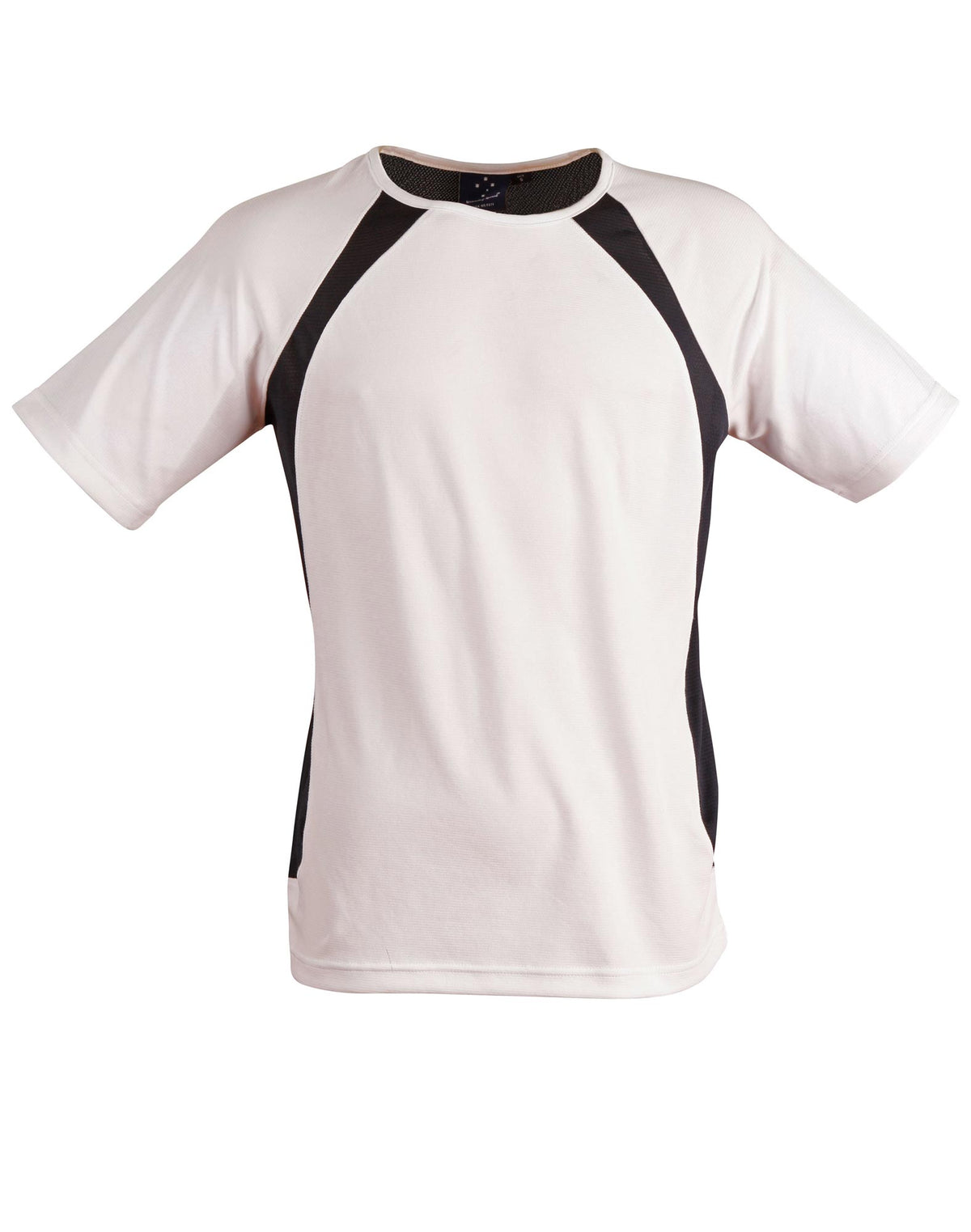 Men's Premier Tee Shirt - TS71 - White / Navy