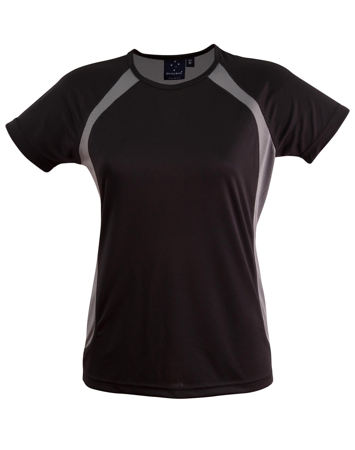 Ladies' Premier Tee Shirt - TS72 - Black / Ash