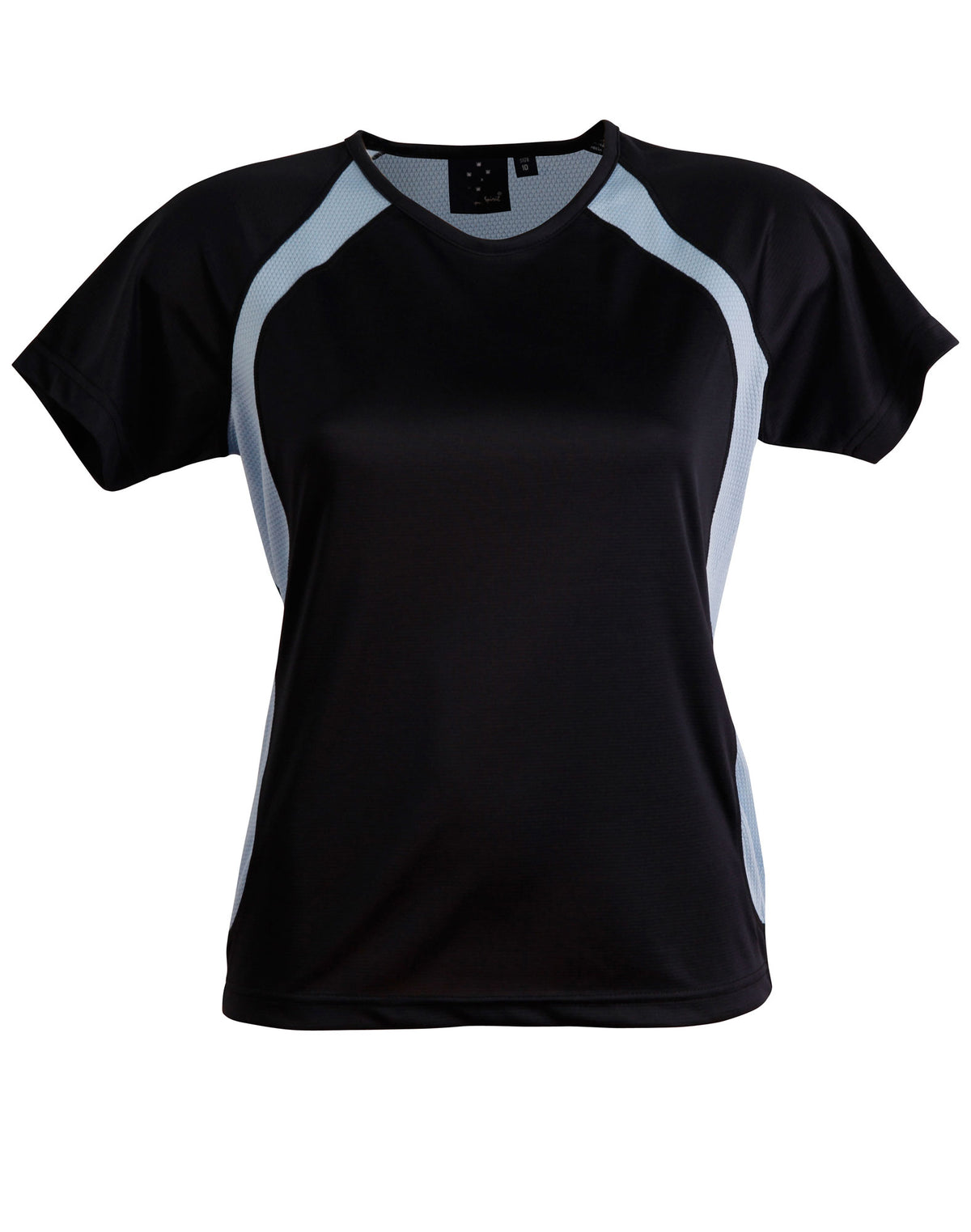 Ladies' Premier Tee Shirt - TS72 - Navy / Skyblue