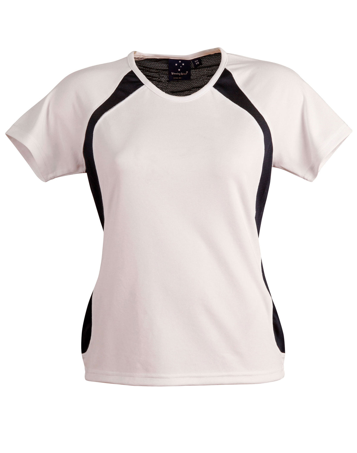 Ladies' Premier Tee Shirt - TS72 - White / Navy