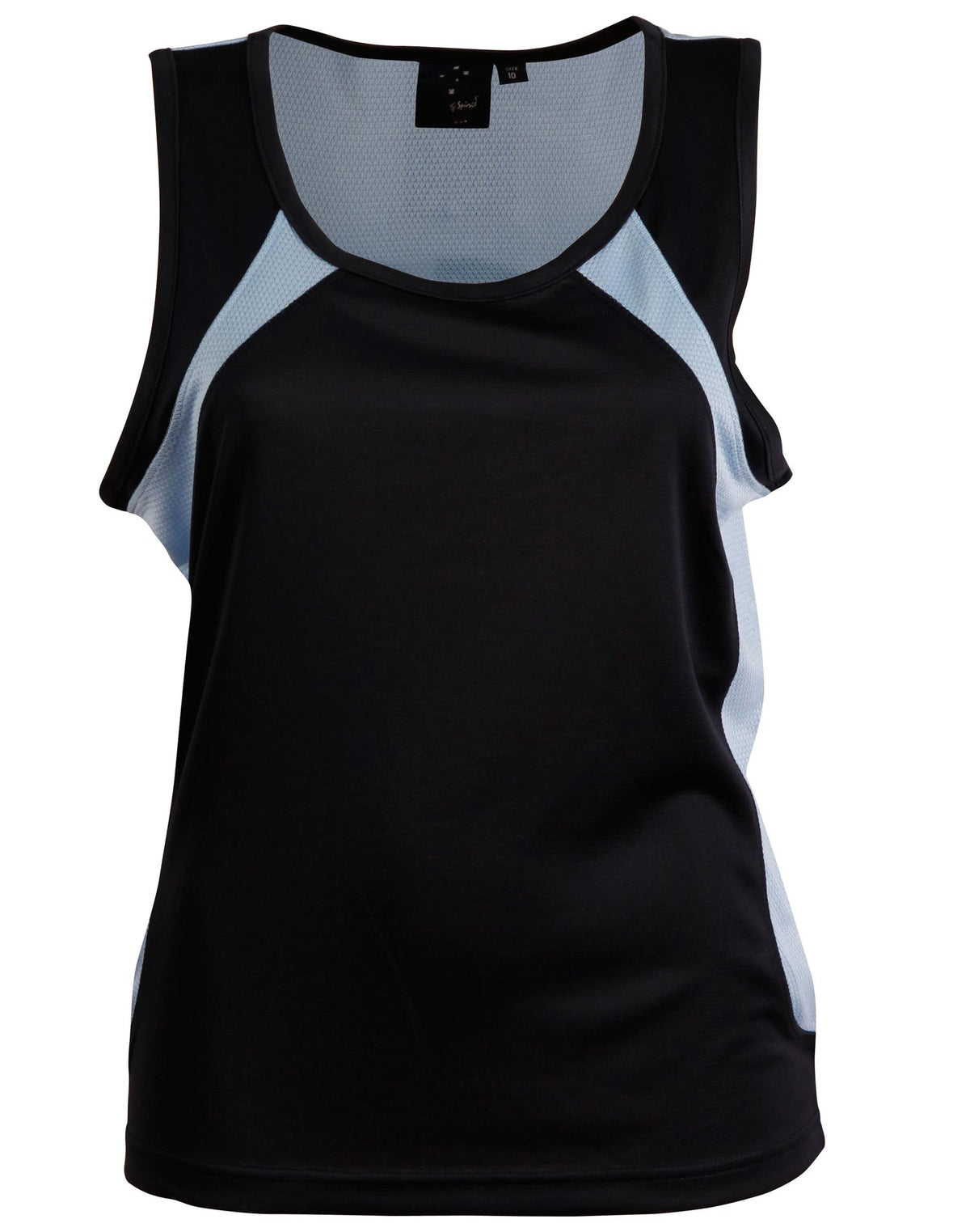 Ladies' Sprint Singlet - TS74 - Navy / Skyblue